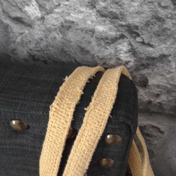 Pale Yellow beach bag - Picture 4 of 4